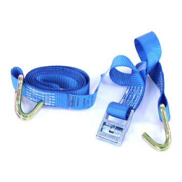 Стяжка груза  &quot;RedMark&quot;  25мм х 2,5м  2т.  быстрый зажим, 2 крючка (2шт)