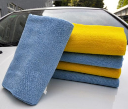 Микрофибра  Carlife Standart  40x40см  Синий (без шва)