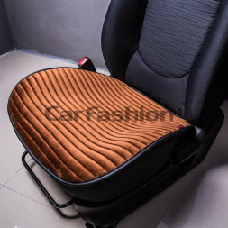 Накидка «MONACO MINI» Черный/Коричневый/Коричневый 1шт. (велюр премиум класса/экокожа)