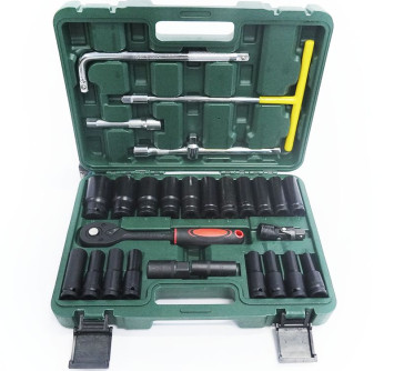 DC Набор инструмента 1/2,  28 предмета  (6 гр.) ударный