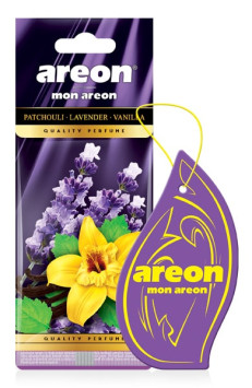 Осв.возд. Areon Сухой MON CLASSIC &quot;Елочки&quot;  Patchouli Lavender Vanilla