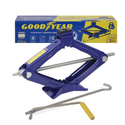 Домкрат ромб 2.0 т Goodyear GY-SJ-03  100-410 мм со съемной ручкой