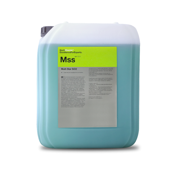 MULTI STAR SIO2 - Бесконтактное щелочное средство для предварительной мойки автомобиля (22 кг) 342022