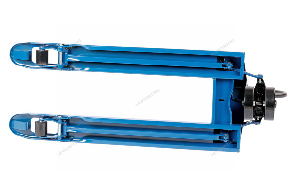 Тележка складская (рохла) гидравлическая NORDBERG N3905-25 с полиуретановыми колесами