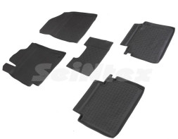 Коврики резиновые   KIA Cerato IV с 2019г. БОРТ