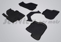 Коврики резиновые   Skoda Octavia II A5 2004-2013г./VW Golf V/VI/JETTA с 2010г.-  БОРТ