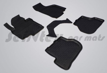 Коврики резиновые   Skoda Octavia II A5 2004-2013г./VW Golf V/VI/JETTA с 2010г.-  БОРТ