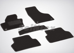 Коврики текстильн. Audi Q3  I 2011-2020г. /осн.резин./  LUX