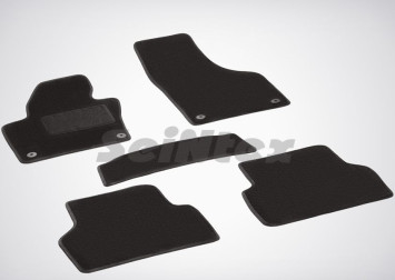 Коврики текстильн. Audi Q3  I 2011-2020г. /осн.резин./  LUX