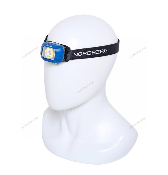 Налобный фонарь аккумуляторный светодиодный NORDBERG 1951