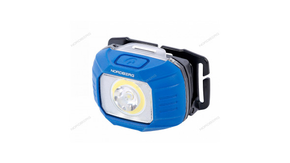Налобный фонарь аккумуляторный светодиодный NORDBERG 1951