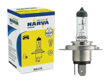 Автолампа Narva 12V   H4    130/100W   P43t  RALLY