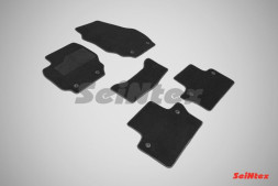 Коврики текстильн. VOLVO XC-70  2007-2011г.  /компл.5шт./осн.резин./ LUX