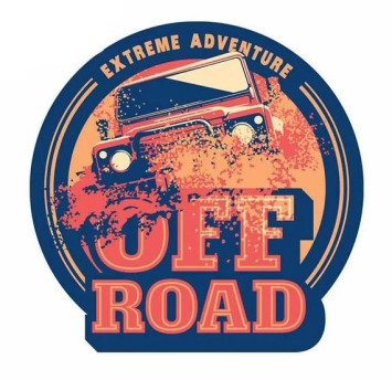 Наклейка  4x4 Xtreme off-road №2  Цветная