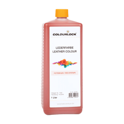 Краска для кожи COLOURLOCK красно-коричневый Lederfarbe rotbraun 1000 мл LZ-224446