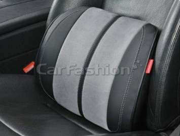 Подушка  под поясницу «FLEX L» серый/черный/серый