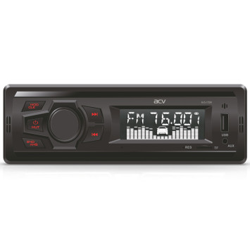 Автомагн. ACV-1701R (красный) USB/SD/FM ресивер Bluetooth