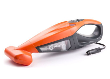 Пылесос &quot;Агрессор&quot;  90W/12V  (2 удлинителя и 6 насадки)  Led фонарь + турбо  щетка