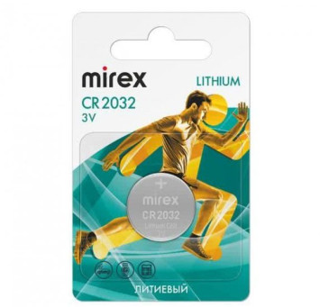 Батарейки Mirex   круглые CR2032 цена за 1шт.