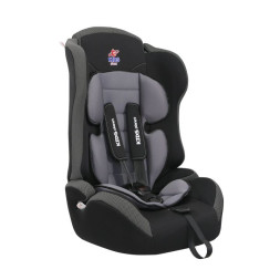 Детское кресло  SIGER   KIDS PLANET  "Sputnik" груп. 1/2/3 (черно-серый карбон)