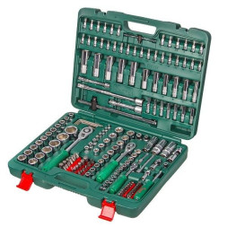 Инструмент HANS. Набор инструмента 177 предметов 1/4", 1/2" , 3/8"