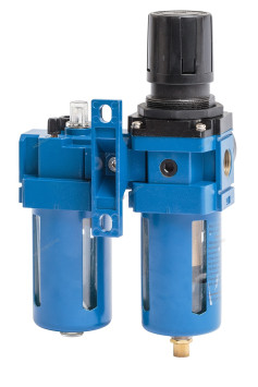 Фильтр воздушный с редуктором и лубрикатором NORDBERG NP8414 (1/2&quot;, 3000 л/мин)
