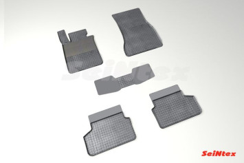 Коврики резиновые   BMW 5  G30  4WD с 2017г.-  СЕТКА