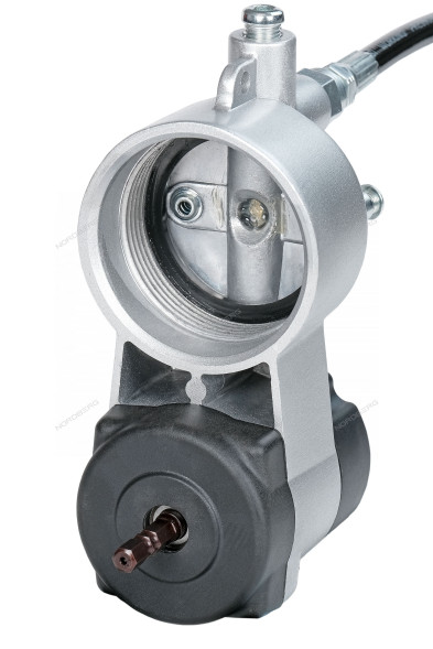 Шприц-насадка плунжерная NORDBERG NO2501 на шуруповерт для густой смазки (400 мл)