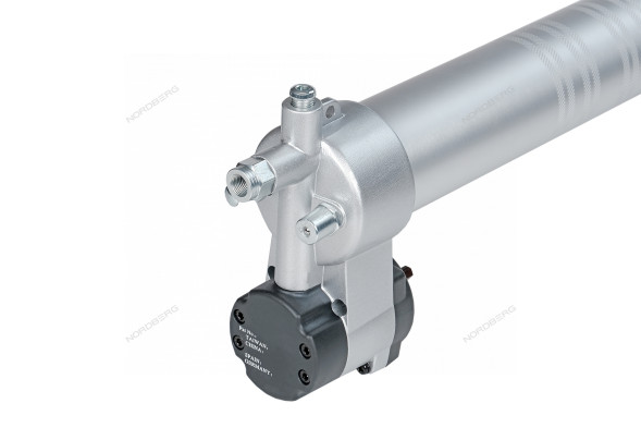 Шприц-насадка плунжерная NORDBERG NO2501 на шуруповерт для густой смазки (400 мл)