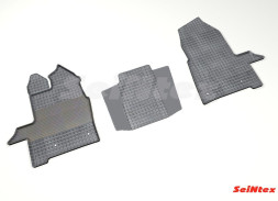 Коврики резиновые   Ford Tourneo Custom с 2017г-  СЕТКА