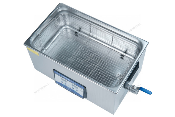 Ультразвуковая ванна NORDBERG NU220D с подогревом и дегазацией (22 л)