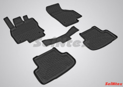 Коврики резиновые   Skoda Octavia III (А7) с 2013г-  БОРТ