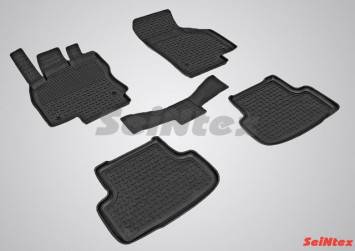 Коврики резиновые   Skoda Octavia III (А7) с 2013г-  БОРТ