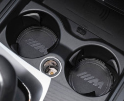 Коврик в подстаканик BMW  68мм  2шт.