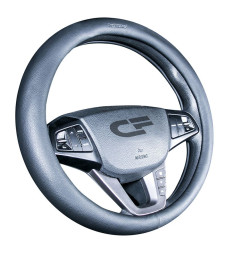 Оплетка на руль   CF  PLATINUM - М, Чёрный