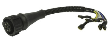 ЭТ Колодка байонет прямая заднего фонаря ГАЗЕЛЬ с проводами  (цена за 1штук)