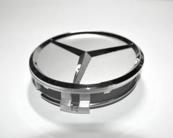 Заглушка (колпачок) на литой диск мод. MERCEDES  серебро  ( D64/ D59)