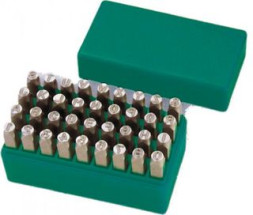 Инструмент HANS. Набор клейм и цифр 36 пр.