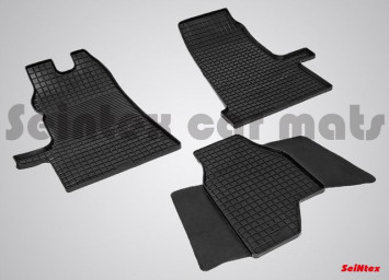 Коврики резиновые   Ford Transit 2006-2014г. передн. СЕТКА