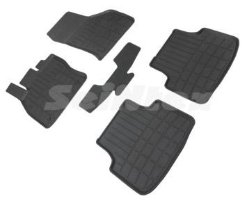 Коврики резиновые   Skoda Octavia III (А7) с 2013г-  БОРТ  (стандарт)