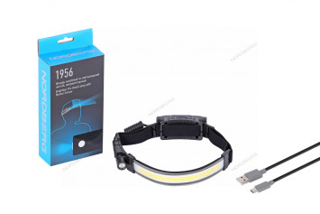 Фонарь налобный аккумуляторный NORDBERG 1956 со светодиодной лентой