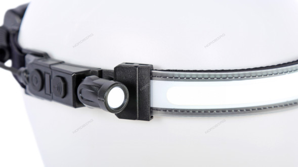 Фонарь налобный аккумуляторный NORDBERG 1956 со светодиодной лентой