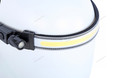 Фонарь налобный аккумуляторный NORDBERG 1956 со светодиодной лентой