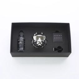 Осв.возд. Carlife собака, хром глянцевый  (на дефлектор)