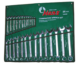 Инструмент HANS. Набор ключей комбиниров 26пр. 6-32мм