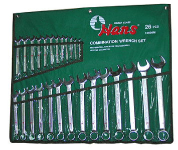 Инструмент HANS. Набор ключей комбиниров 26пр. 6-32мм