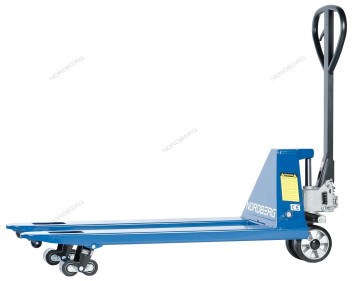 Тележка складская (рохла) гидравлическая NORDBERG N3902-25R с резиновыми колесами