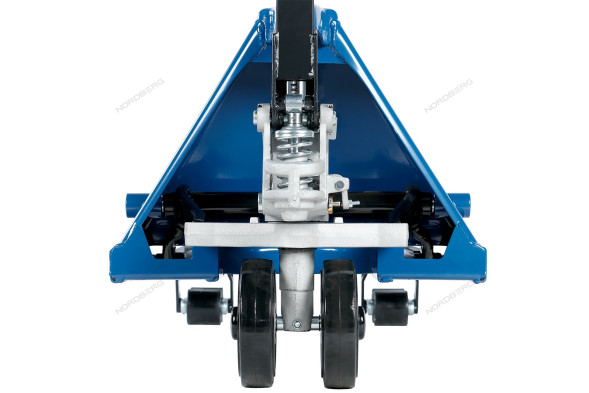 Тележка складская (рохла) гидравлическая NORDBERG N3902-25R с резиновыми колесами