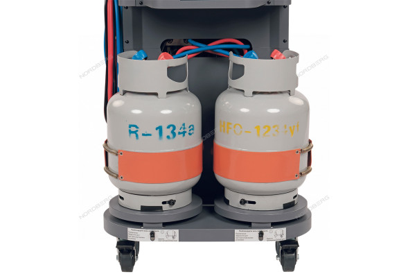 Автоматическая установка для заправки автомобильных кондиционеров NORDBERG NF17 (R134a+R1234yf)