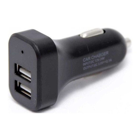 АЗУ  WIIIX  2USB (12/24V - 5V 2.1A) Черный